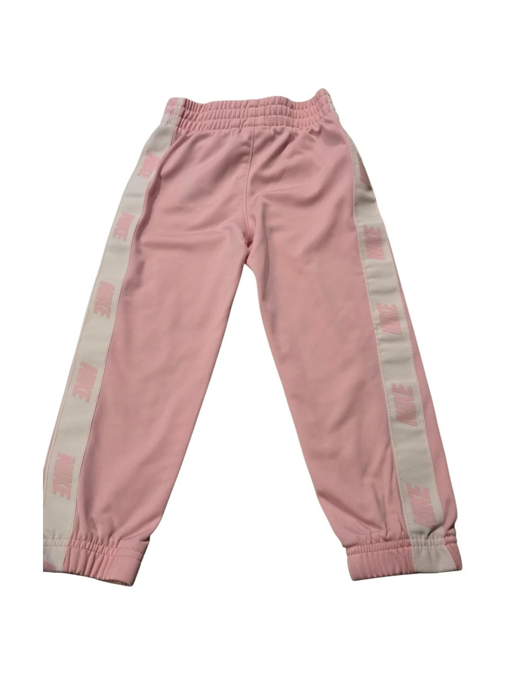 Nike Kids' Pink Logo Jogger Bottoms 3T
